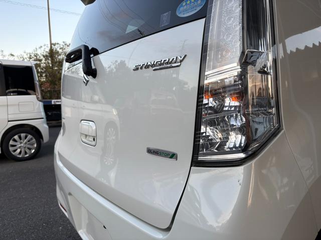 ワゴンRスティングレー T 車検8年6月・社外ナビ・地デジ・ETC・前後ドラレコ・HID・スマートキー・純正AW・禁煙車・本革巻きステアリング新品交換済み(24枚目)