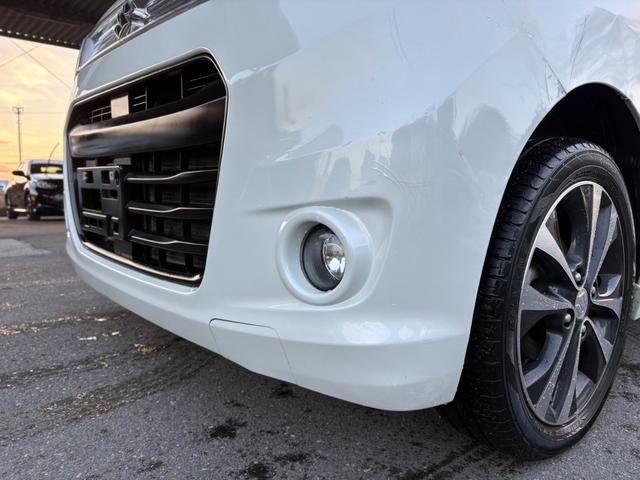 ワゴンRスティングレー T 車検8年6月・社外ナビ・地デジ・ETC・前後ドラレコ・HID・スマートキー・純正AW・禁煙車・本革巻きステアリング新品交換済み(46枚目)