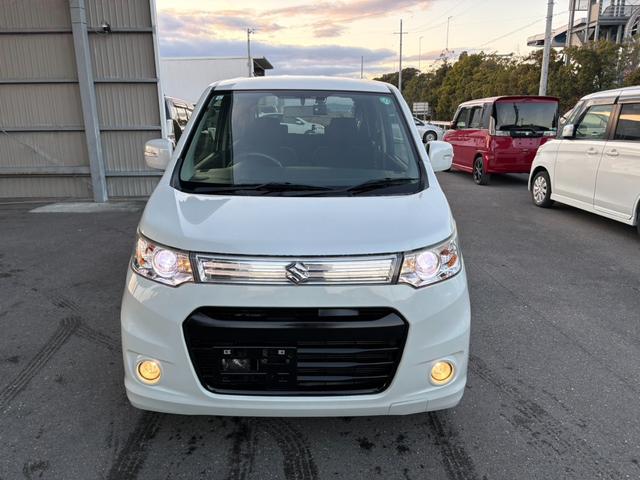 ワゴンRスティングレー T 車検8年6月・社外ナビ・地デジ・ETC・前後ドラレコ・HID・スマートキー・純正AW・禁煙車・本革巻きステアリング新品交換済み(51枚目)