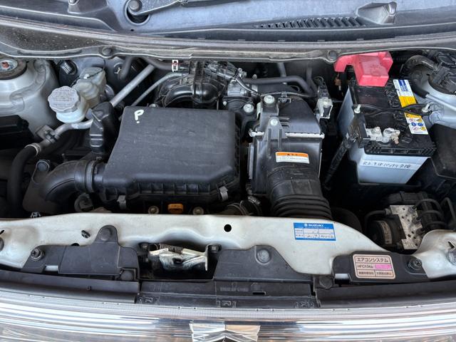 ワゴンRスティングレー T 車検8年6月・社外ナビ・地デジ・ETC・前後ドラレコ・HID・スマートキー・純正AW・禁煙車・本革巻きステアリング新品交換済み(79枚目)