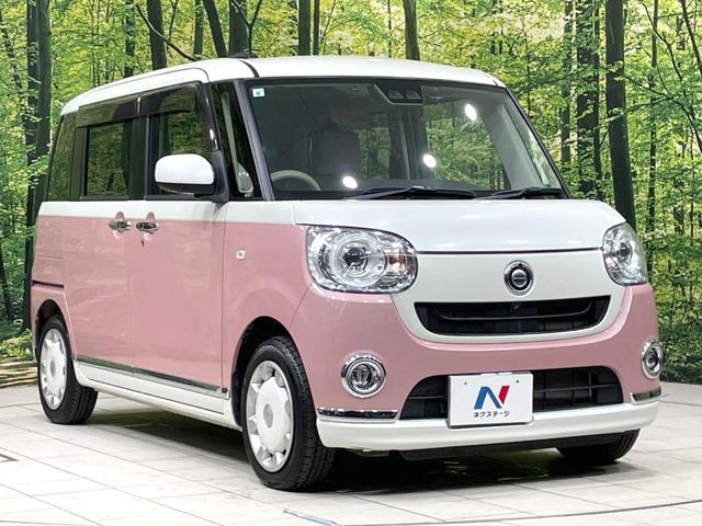 ムーヴキャンバス Ｇメイクアップリミテッド　ＳＡＩＩＩ　２トーンカラー　両側電動ドア　純正８型ナビ　全周囲カメラ　スマートアシスト　禁煙車　ドラレコ　ＥＴＣ　スマートキー　車線逸脱警報　ＬＥＤヘッド　オートライト　オートエアコン　オートハイビーム（16枚目）