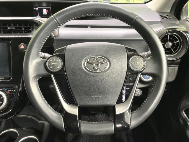 アクア Ｇ　純正９インチナビ　バックカメラ　トヨタセーフティセンス　禁煙車　ドラレコ　シートヒーター　コーナーセンサー　スマートキー　ＬＥＤヘッド　ＥＴＣ２．０　クルコン　オートハイビーム　純正１５インチアルミ（11枚目）
