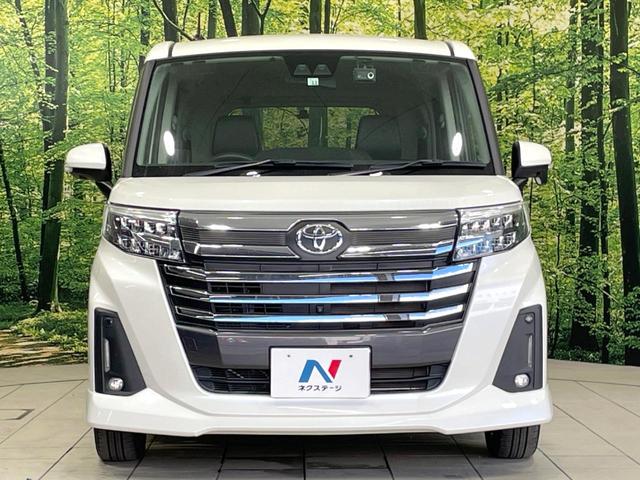 ルーミー カスタムＧ　純正９型ナビ　全周囲カメラ　両側電動ドア　衝突軽減　ドラレコ　ＥＴＣ　禁煙車　レーダークルーズ　コーナーセンサー　シートヒーター　ＬＥＤヘッド　オートライト　オートエアコン　スマートキー　ＬＥＤフォグ（14枚目）