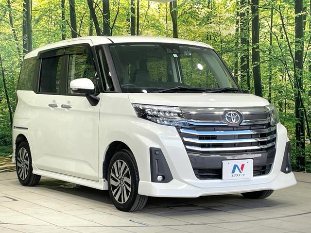 ルーミー カスタムＧ　純正９型ナビ　全周囲カメラ　両側電動ドア　衝突軽減　ドラレコ　ＥＴＣ　禁煙車　レーダークルーズ　コーナーセンサー　シートヒーター　ＬＥＤヘッド　オートライト　オートエアコン　スマートキー　ＬＥＤフォグ（16枚目）