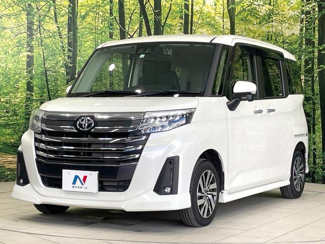 ルーミー カスタムＧ　純正９型ナビ　全周囲カメラ　両側電動ドア　衝突軽減　ドラレコ　ＥＴＣ　禁煙車　レーダークルーズ　コーナーセンサー　シートヒーター　ＬＥＤヘッド　オートライト　オートエアコン　スマートキー　ＬＥＤフォグ（27枚目）
