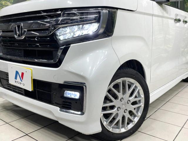 Ｎ－ＢＯＸカスタム Ｌターボ　両側電動ドア　衝突軽減　純正ナビ　バックカメラ　ドラレコ　ＥＴＣ　禁煙車　アダプティブクルーズ　シートヒーター　コーナーセンサー　ＬＥＤヘッド　オートライト　オートエアコン　電動パーキングブレーキ（12枚目）