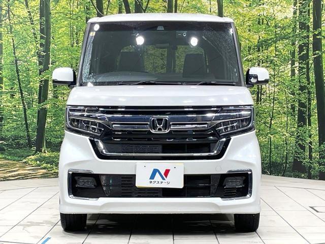 Ｎ－ＢＯＸカスタム Ｌターボ　両側電動ドア　衝突軽減　純正ナビ　バックカメラ　ドラレコ　ＥＴＣ　禁煙車　アダプティブクルーズ　シートヒーター　コーナーセンサー　ＬＥＤヘッド　オートライト　オートエアコン　電動パーキングブレーキ（14枚目）