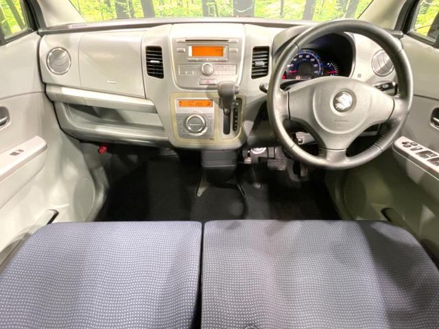 ワゴンR FXリミテッドII 特別仕様車 禁煙車 スマートキー ビルトインETC オートエアコン 純正14インチアルミ 電動格納ドアミラー 革巻きステアリング セキュリティーアラーム 運転席シートリフター CD再生/6スピーカー(2枚目)