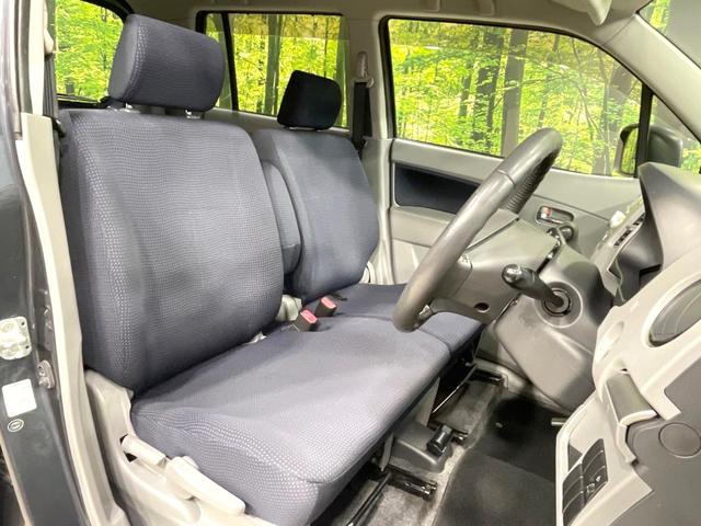ワゴンR FXリミテッドII 特別仕様車 禁煙車 スマートキー ビルトインETC オートエアコン 純正14インチアルミ 電動格納ドアミラー 革巻きステアリング セキュリティーアラーム 運転席シートリフター CD再生/6スピーカー(8枚目)