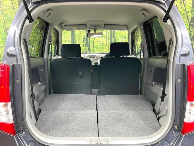 ワゴンR FXリミテッドII 特別仕様車 禁煙車 スマートキー ビルトインETC オートエアコン 純正14インチアルミ 電動格納ドアミラー 革巻きステアリング セキュリティーアラーム 運転席シートリフター CD再生/6スピーカー(10枚目)