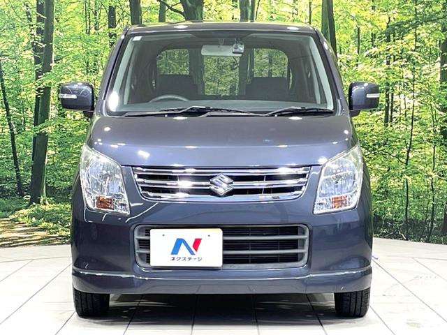 ワゴンR FXリミテッドII 特別仕様車 禁煙車 スマートキー ビルトインETC オートエアコン 純正14インチアルミ 電動格納ドアミラー 革巻きステアリング セキュリティーアラーム 運転席シートリフター CD再生/6スピーカー(14枚目)