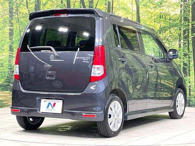 ワゴンR FXリミテッドII 特別仕様車 禁煙車 スマートキー ビルトインETC オートエアコン 純正14インチアルミ 電動格納ドアミラー 革巻きステアリング セキュリティーアラーム 運転席シートリフター CD再生/6スピーカー(17枚目)