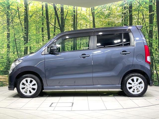 ワゴンR FXリミテッドII 特別仕様車 禁煙車 スマートキー ビルトインETC オートエアコン 純正14インチアルミ 電動格納ドアミラー 革巻きステアリング セキュリティーアラーム 運転席シートリフター CD再生/6スピーカー(26枚目)