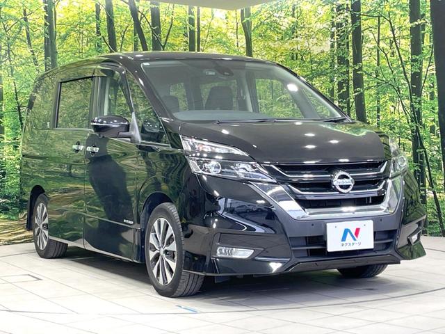 セレナ ハイウェイスター　ＶセレクションＩＩ　禁煙車　純正９型ナビ　全周囲カメラ　後席モニター　両側電動ドア　衝突軽減　ドラレコ　コーナーセンサー　スマートキー　ＬＥＤヘッド　ビルトインＥＴＣ　Ｂｌｕｅｔｏｏｔｈ　フルセグ　クルコン　オートライト（17枚目）