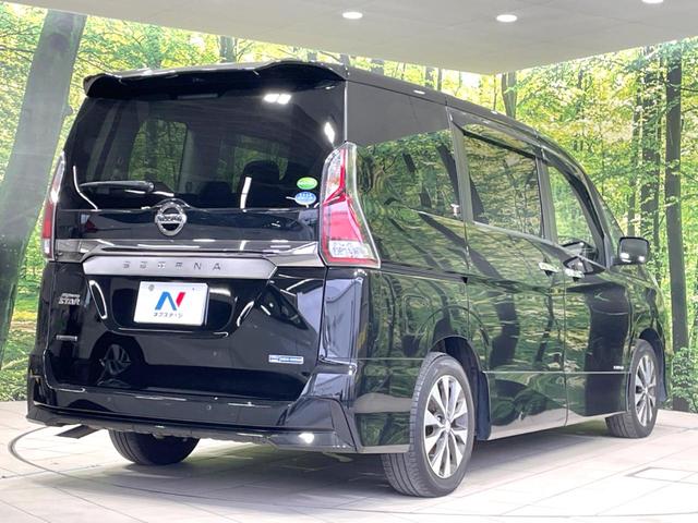 セレナ ハイウェイスター　ＶセレクションＩＩ　禁煙車　純正９型ナビ　全周囲カメラ　後席モニター　両側電動ドア　衝突軽減　ドラレコ　コーナーセンサー　スマートキー　ＬＥＤヘッド　ビルトインＥＴＣ　Ｂｌｕｅｔｏｏｔｈ　フルセグ　クルコン　オートライト（18枚目）