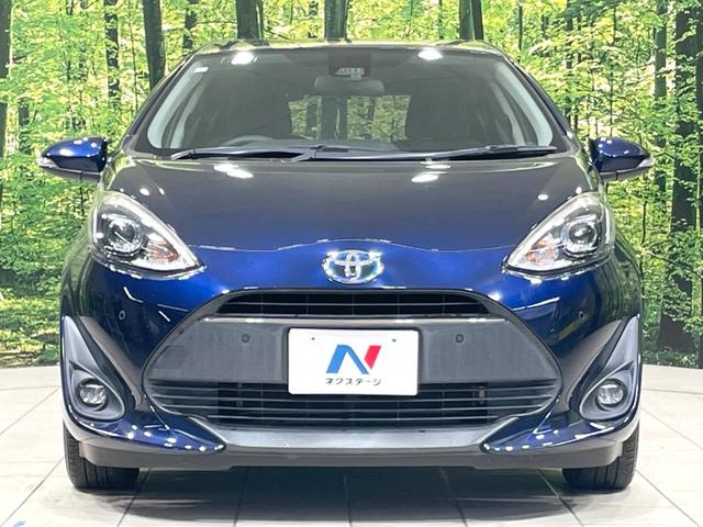 アクア Sスタイルブラック 純正ナビ バックカメラ セーフティセンス 禁煙車 スマートキー LEDヘッド LEDフロントフォグ オートハイビーム オートライト オートエアコン Bluetooth CD DVD再生 フルセグTV(14枚目)