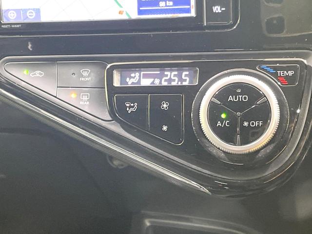 アクア Sスタイルブラック 純正ナビ バックカメラ セーフティセンス 禁煙車 スマートキー LEDヘッド LEDフロントフォグ オートハイビーム オートライト オートエアコン Bluetooth CD DVD再生 フルセグTV(48枚目)