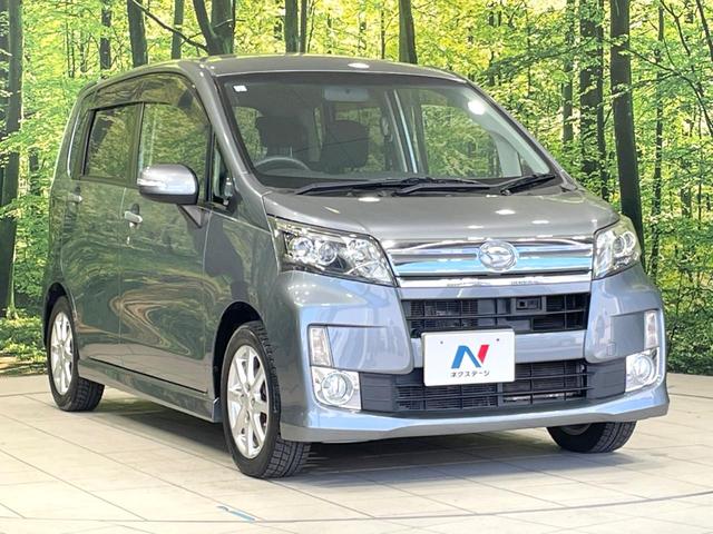 ムーヴ カスタム X SA 禁煙車 SDナビ スマートアシスト スマートキー LEDヘッド オートライト オートエアコン 純正14インチアルミ CD DVD再生 フルセグ アイドリングストップ プライバシーガラス シートリフター(16枚目)