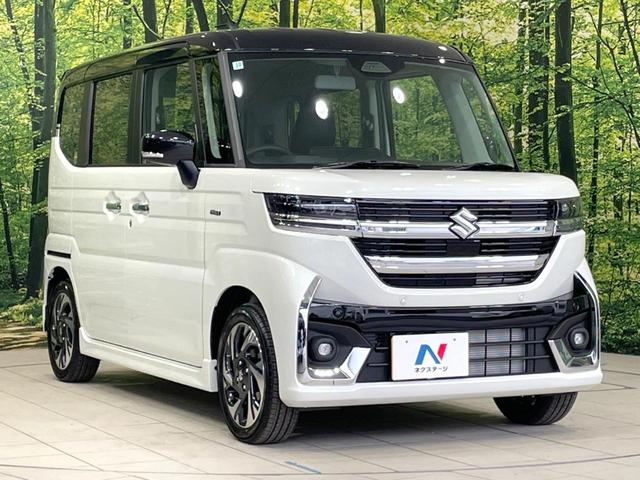 スペーシアカスタム ハイブリッドＸＳ　届出済未使用車　両側電動ドア　衝突軽減　レーダークルーズ　シートヒーター　コーナーセンサー　ステアリングヒーター　ヘッドアップディスプレイ　スマートキー　ＬＥＤヘッド　オートライト　オートエアコン（16枚目）