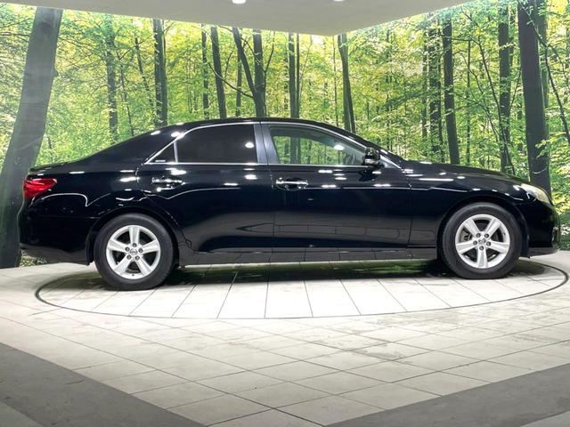 マークX 250G リラックスセレクション 禁煙車 SDナビ ドラレコ スマートキー パワーシート HIDヘッド フロントフォグ ETC オートライト デュアルエアコン 純正16インチアルミ CD DVD再生 フルセグ 革巻きステアリング(27枚目)