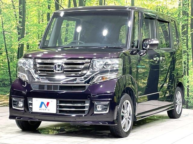 N-BOXカスタム G SSパッケージ 禁煙車 電動スライドドア SDナビ スマートキー シートヒーター HIDヘッド ビルトインETC オートライト オートエアコン 純正14インチアルミ Bluetooth DVD フルセグ LEDフォグ(27枚目)