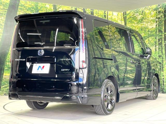 ステップワゴン e:HEVスパーダ 両側電動ドア 衝突軽減 11型ディスプレイ ドラレコ ETC 禁煙車 アダプティブクルーズ デジタルインナーミラー コーナーセンサー シートヒーター ブラインドスポットモニター パワーバックドア(18枚目)