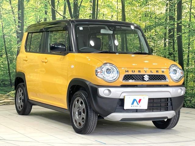 ハスラー Gターボ 禁煙車 2トーンカラー SDナビ 衝突軽減 シートヒーター スマートキー HIDヘッドライト ETC オートライト オートエアコン Bluetooth CD DVD再生 フルセグ アイドリングストップ(16枚目)