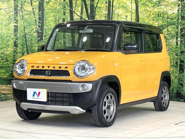 ハスラー Gターボ 禁煙車 2トーンカラー SDナビ 衝突軽減 シートヒーター スマートキー HIDヘッドライト ETC オートライト オートエアコン Bluetooth CD DVD再生 フルセグ アイドリングストップ(28枚目)