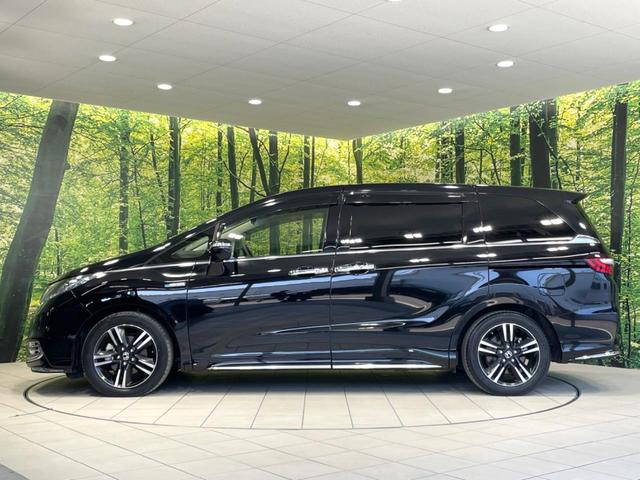 オデッセイハイブリッド ハイブリッドアブソルート・ホンダセンシング 禁煙車 両側電動ドア SDナビ 後席モニター バックカメラ 衝突軽減 アダプティブクルーズ ハーフレザーシート パワーシート ドラレコ コーナーセンサー スマートキー LEDヘッド ビルトインETC(28枚目)