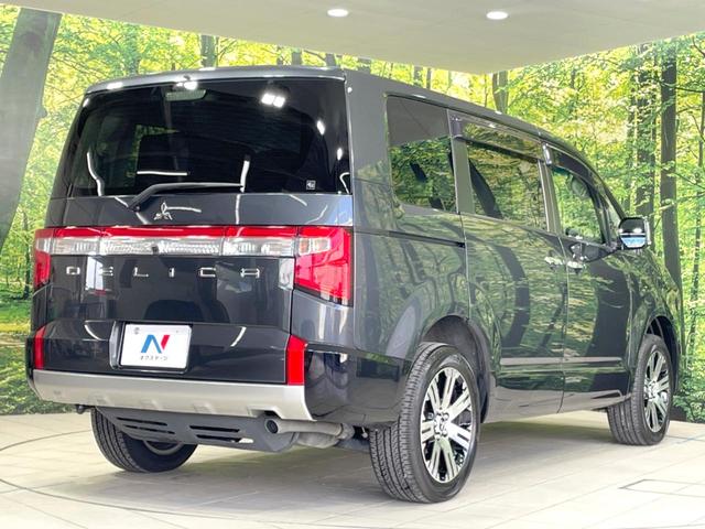 デリカD:5 P 禁煙車 4WD 純正10型ナビ 両側電動ドア 全周囲カメラ 衝突軽減 ドラレコ ビルトインETC レーダークルーズ コーナーセンサー シートヒーター パワーシート LEDヘッドライト オートハイビーム(17枚目)