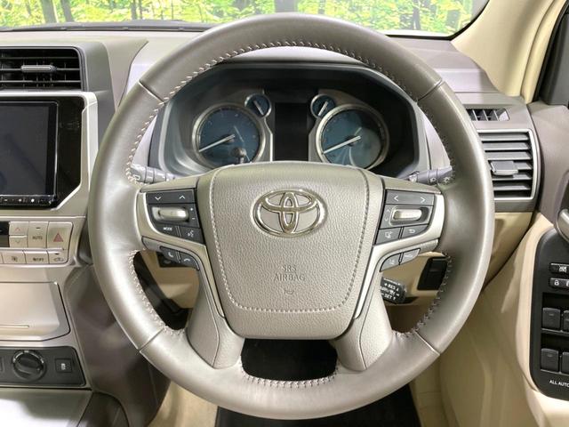 ランドクルーザープラド ＴＸ　Ｌパッケージ　禁煙車　７人乗り　サンルーフ　モデリスタ　４ＷＤ　ＢＩＧ－Ｘ９型ナビ　バックカメラ　セーフティセンス　ドラレコ　ＥＴＣ　レーダークルーズ　シートエアコン　コーナーセンサー　スマートキー　ＬＥＤヘッド（12枚目）