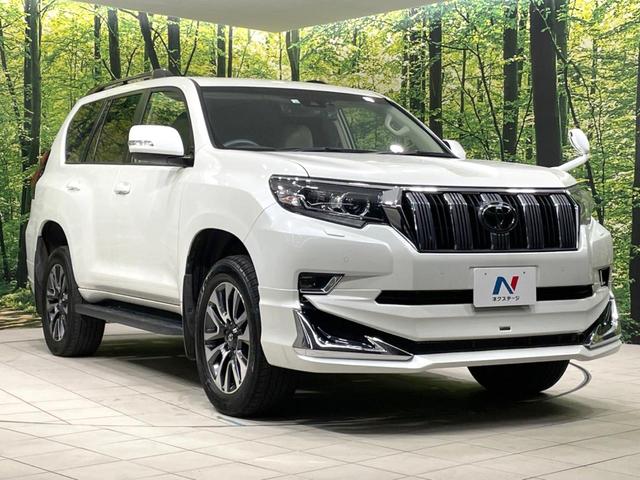ランドクルーザープラド ＴＸ　Ｌパッケージ　禁煙車　７人乗り　サンルーフ　モデリスタ　４ＷＤ　ＢＩＧ－Ｘ９型ナビ　バックカメラ　セーフティセンス　ドラレコ　ＥＴＣ　レーダークルーズ　シートエアコン　コーナーセンサー　スマートキー　ＬＥＤヘッド（17枚目）