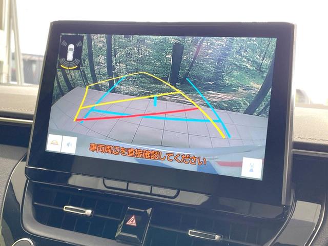 カローラツーリング ハイブリッド　ダブルバイビー　バックカメラ　衝突被害軽減システム　レーダークルーズ　禁煙車　ハーフレザーシート　コーナーセンサー　スマートキー　ＬＥＤヘッド　ＥＴＣ２．０　オートハイビーム　車線逸脱警報　オートライト（4枚目）