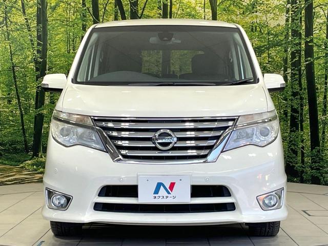 セレナ ハイウェイスター　Ｖセレ＋セーフティＩＩ　ＳＨＶ　禁煙車　両側電動ドア　衝突軽減　ＳＤナビ　全周囲カメラ　ドラレコ　ＥＴＣ　クルコン　コーナーセンサー　車線逸脱警報　ＨＩＤヘッド　オートライト　オートエアコン　アイドリングストップ　フロントフォグ（15枚目）