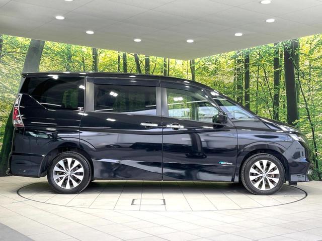 セレナ ハイウェイスター 両側電動ドア 純正9インチナビ 後席モニター バックカメラ エマージェンシーブレーキ 禁煙車 コーナーセンサー スマートキー LEDヘッド ビルトインETC クルコン オートハイビーム 車線逸脱警報(28枚目)