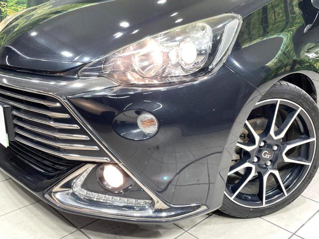 アクア G G’s 禁煙車 9型ナビ バックカメラ ETC オートライト オートエアコン スマートキー フロントフォグ 純正17インチアルミ フルセグ Bluetooth 電動格納ミラー 横滑り防止装置 横滑り防止装置(12枚目)