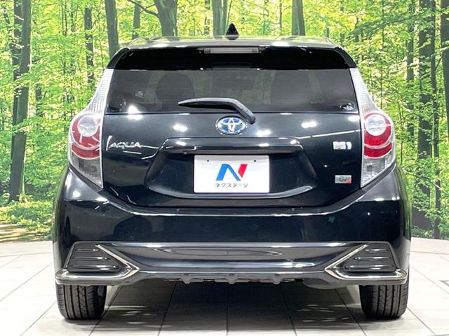 アクア G G’s 禁煙車 9型ナビ バックカメラ ETC オートライト オートエアコン スマートキー フロントフォグ 純正17インチアルミ フルセグ Bluetooth 電動格納ミラー 横滑り防止装置 横滑り防止装置(15枚目)