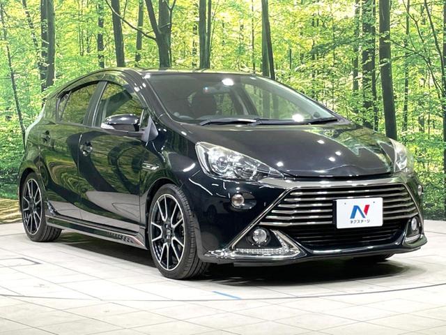 アクア G G’s 禁煙車 9型ナビ バックカメラ ETC オートライト オートエアコン スマートキー フロントフォグ 純正17インチアルミ フルセグ Bluetooth 電動格納ミラー 横滑り防止装置 横滑り防止装置(16枚目)