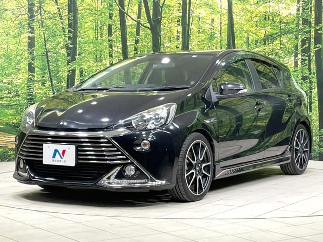 アクア G G’s 禁煙車 9型ナビ バックカメラ ETC オートライト オートエアコン スマートキー フロントフォグ 純正17インチアルミ フルセグ Bluetooth 電動格納ミラー 横滑り防止装置 横滑り防止装置(28枚目)