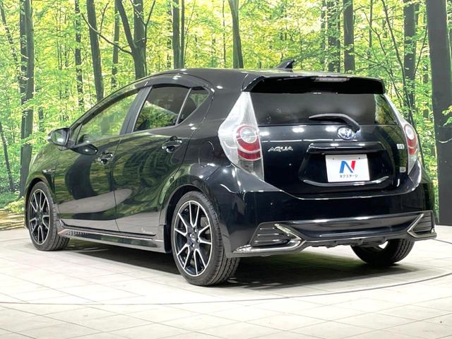 アクア G G’s 禁煙車 9型ナビ バックカメラ ETC オートライト オートエアコン スマートキー フロントフォグ 純正17インチアルミ フルセグ Bluetooth 電動格納ミラー 横滑り防止装置 横滑り防止装置(29枚目)