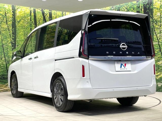 セレナ X 禁煙車 純正9型ナビ 全周囲カメラ エマージェンシーブレーキ ドラレコ コーナーセンサー スマートキー LEDヘッドライト ETC オートハイビーム オートライト デュアルエアコン ドルシフト(30枚目)