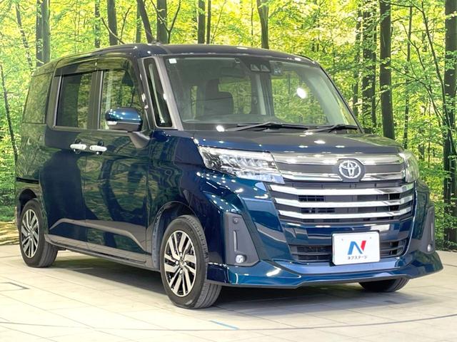 ルーミー カスタムＧ　９型ＳＤナビ　両側電動ドア　バックカメラ　衝突被害軽減システム　禁煙車　ドラレコ　コーナーセンサー　スマートキー　ＬＥＤヘッド　ビルトインＥＴＣ　純正１４インチアルミ　オートハイビーム　オートライト（16枚目）