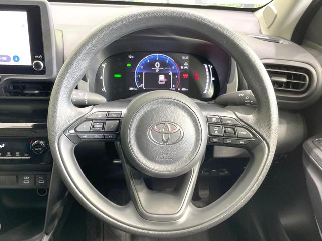 ヤリスクロス ハイブリッドＸ　禁煙車　純正８型ナビ　バックカメラ　セーフティセンス　ビルトインＥＴＣ　レーダークルーズ　コーナーセンサー　スマートキー　ＬＥＤヘッド　オートハイビーム　車線逸脱警報　オートライト　オートエアコン（11枚目）