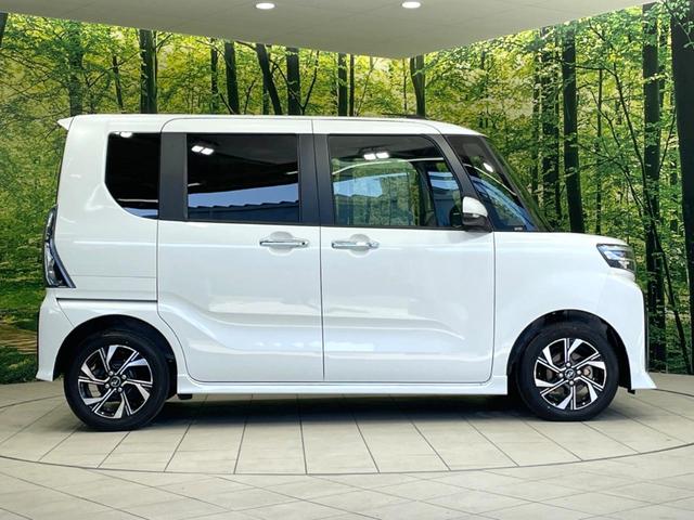 タント カスタムＸ　禁煙車　両側電動ドア　９型ディスプレイ　全周囲カメラ　スマートアシスト　ドラレコ　ＥＴＣ　ハーフレザーシート　シートヒーター　コーナーセンサー　スマートキー　ＬＥＤヘッド　純正１４インチアルミ（31枚目）
