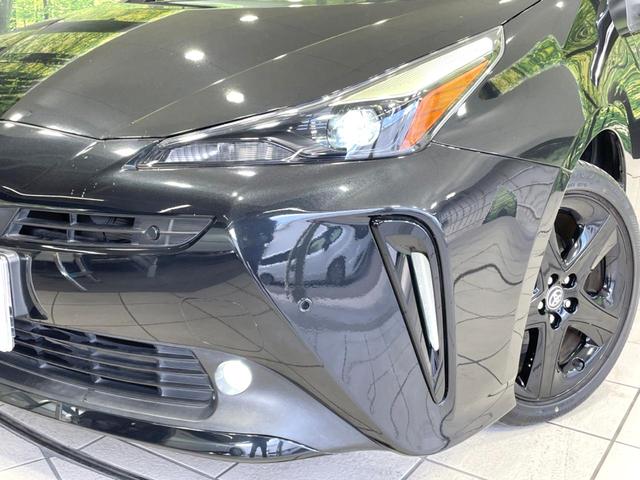 プリウス Sツーリングセレクション・ブラックエディション 禁煙車 セーフティセンス 8型ディスプレイ バックカメラ ドラレコ ETC2.0 レーダークルーズ シートヒーター コーナーセンサー スマートキー LEDヘッド 純正17インチアルミ オートハイビーム(12枚目)