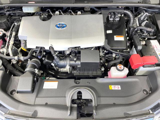 プリウス Sツーリングセレクション・ブラックエディション 禁煙車 セーフティセンス 8型ディスプレイ バックカメラ ドラレコ ETC2.0 レーダークルーズ シートヒーター コーナーセンサー スマートキー LEDヘッド 純正17インチアルミ オートハイビーム(18枚目)