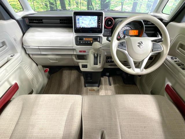 スペーシア ハイブリッドＸ　両側電動ドア　純正ＳＤナビ　全周囲カメラ　衝突被害軽減システム　禁煙車　シートヒーター　ドラレコ　コーナーセンサー　スマートキー　ＬＥＤヘッド　ビルトインＥＴＣ　純正１４インチアルミ　車線逸脱警報（2枚目）