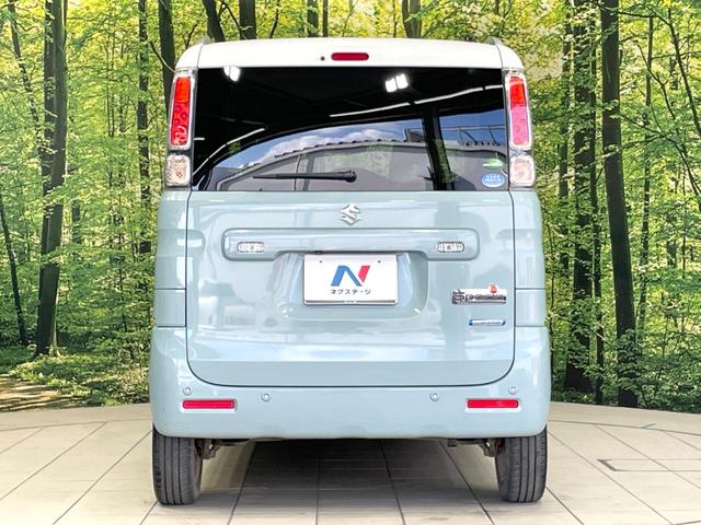 スペーシア ハイブリッドＸ　両側電動ドア　純正ＳＤナビ　全周囲カメラ　衝突被害軽減システム　禁煙車　シートヒーター　ドラレコ　コーナーセンサー　スマートキー　ＬＥＤヘッド　ビルトインＥＴＣ　純正１４インチアルミ　車線逸脱警報（16枚目）