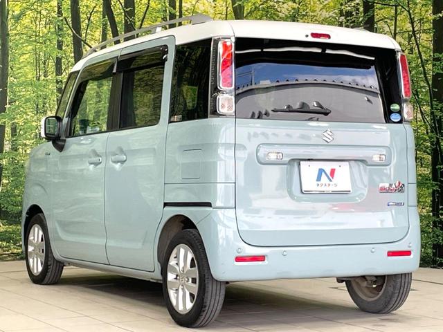 スペーシア ハイブリッドＸ　両側電動ドア　純正ＳＤナビ　全周囲カメラ　衝突被害軽減システム　禁煙車　シートヒーター　ドラレコ　コーナーセンサー　スマートキー　ＬＥＤヘッド　ビルトインＥＴＣ　純正１４インチアルミ　車線逸脱警報（58枚目）