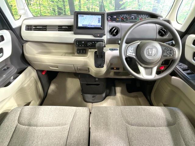 N-BOX G・Lホンダセンシング 禁煙車 電動スライドドア SDナビ バックカメラ 衝突軽減 アダプティブクルーズ コーナーセンサー スマートキー LEDヘッド ビルトインETC 純正14インチアルミ 車線逸脱警報 オートライト(2枚目)